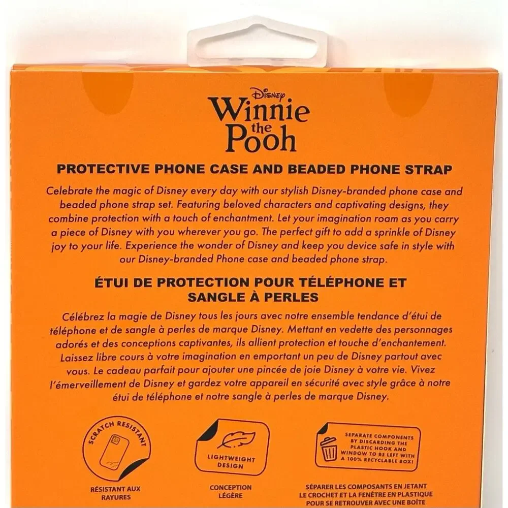 Disney Winnie The Pooh Halloween Skinnydip iPhone 13 / 14 / 15 Case Beaded Strap